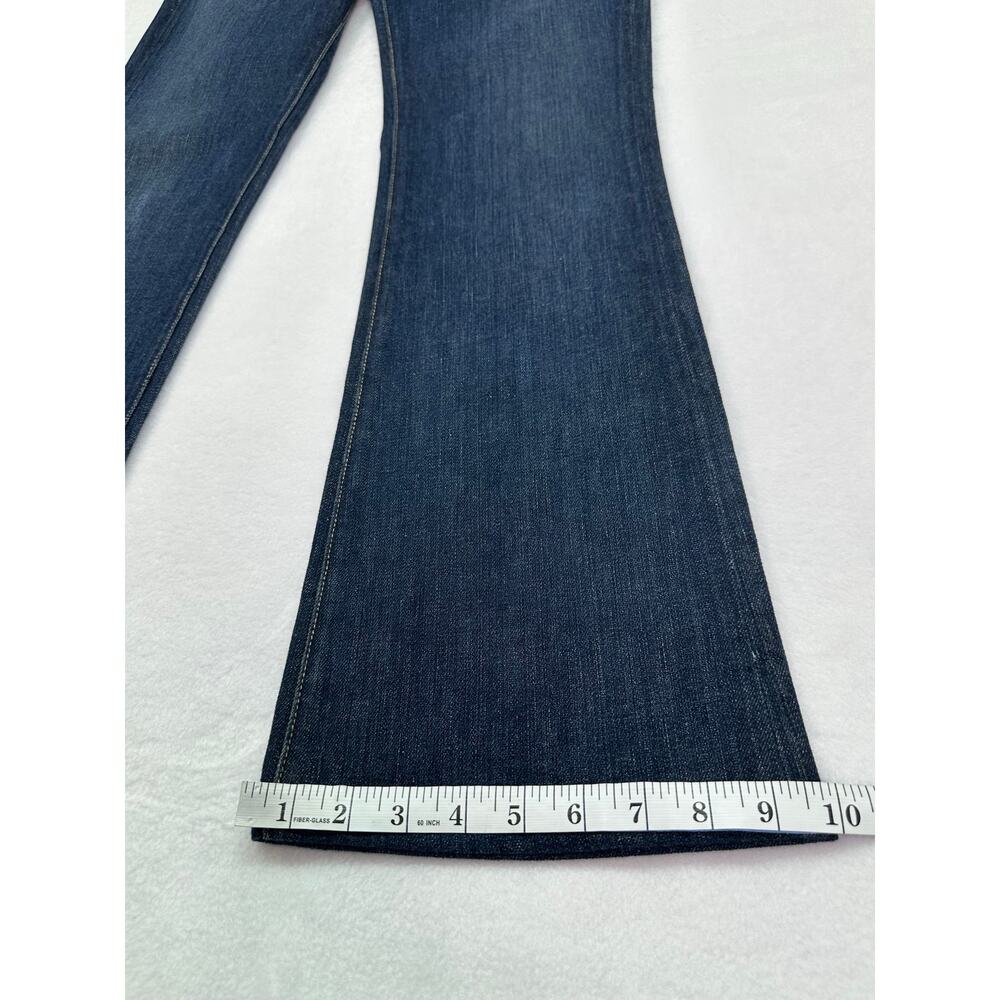 PAIGE Premium Lowrise Hollywood Hills Bootcut Jeans Dark Wash USA Made Size 29 - Picture 12 of 12